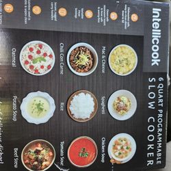 Crockpot. Intellicook 6qt. BRAND NEW!
