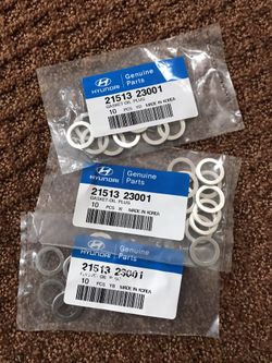 Honda/Hyundai/Kia aluminum crush washer