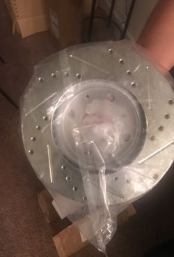 1997 Honda civi DX front Rotor drilled