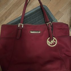 Michael Kors burgundy Handbag