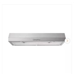 30 in. 320CFM Convertible Under Cabinet Range Hood in Stainless Steel