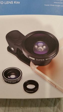 Smartphone camera lens kit,photography.