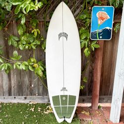 5’6 Lost Pisces Surfboard Fish Twin Fin Surf Board (not Rnf 96 Channel Islands Pyzel JS FireWire Sharpeye Solution Better Everyday Feb’s Fish Sub Xer