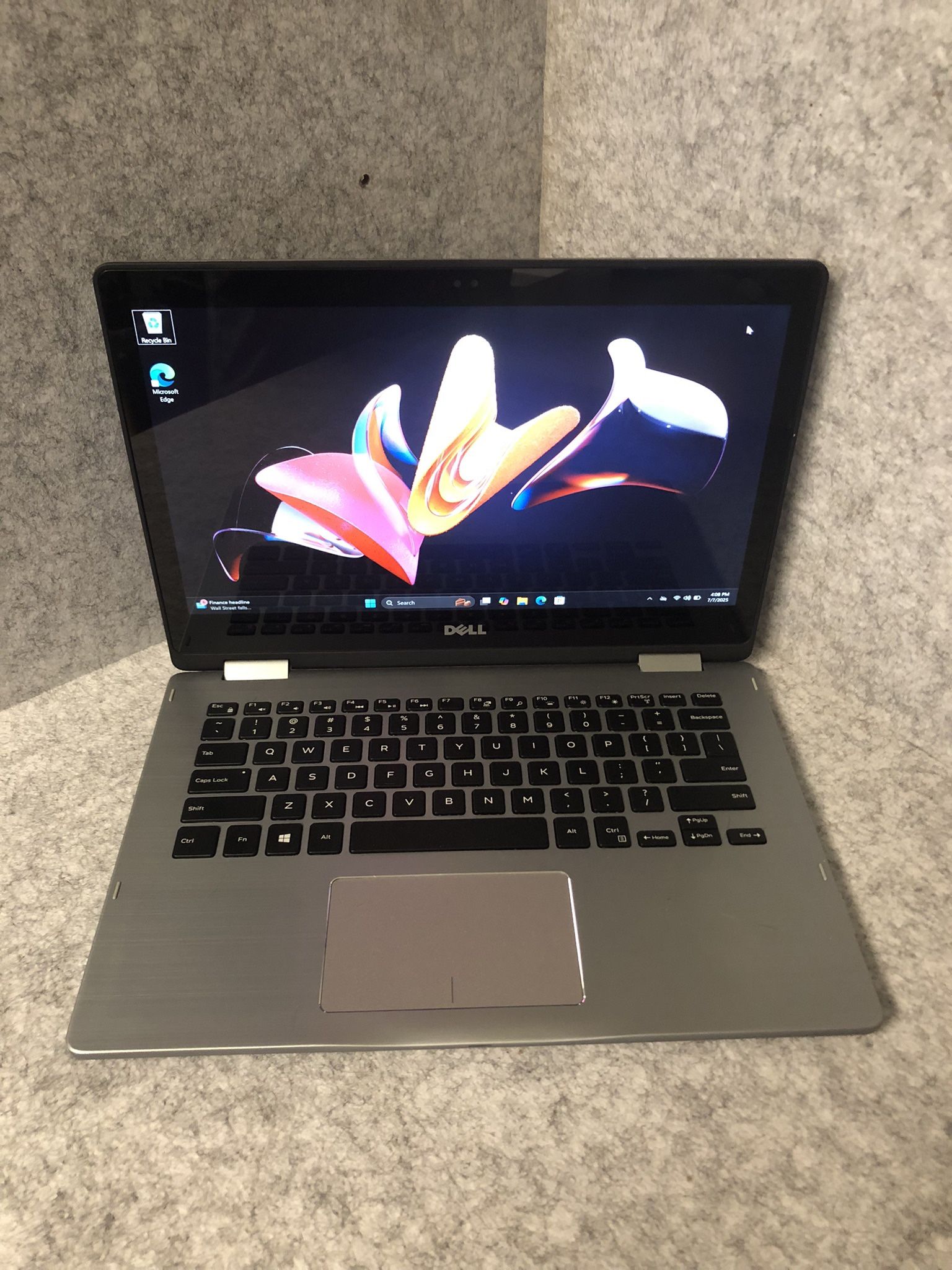 Dell Inspiron Touchscreen 13 Inch 7378 2-1 Laptop i7-7500U 12GB 256 SSd NVMe Window 11
