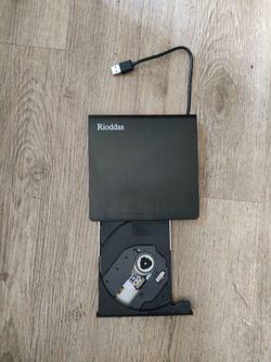 Rioddas External CD/DVD Drive (Model: BT638) For Sale