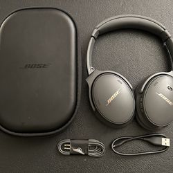 Bose QuietComfort 45 Bluetooth Wireless Noise-Cancelling Headphones - Gray