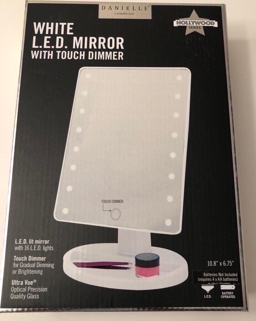 White L.E.D. Mirror with touch dimmer(new)