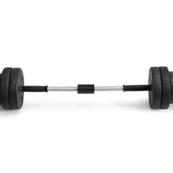 66 Lbs Fitness Dumbbell Weight Set with Adjustable Weight Plates and Handle