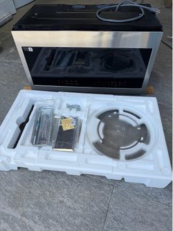 Samsung microwave air fryer 30 inches brand new one receipt for 90 days warranty
