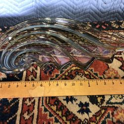 Mid Century Modern Opalescent Glass Bowl