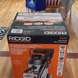 RIDGID 16 Gallon Stainless Steel Wet/Dry Shop Vac – Brand New in Box