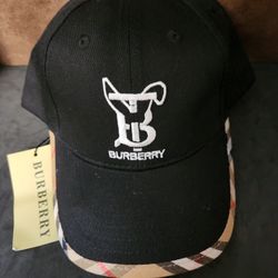Black & Tan Burberry Stylish Cap