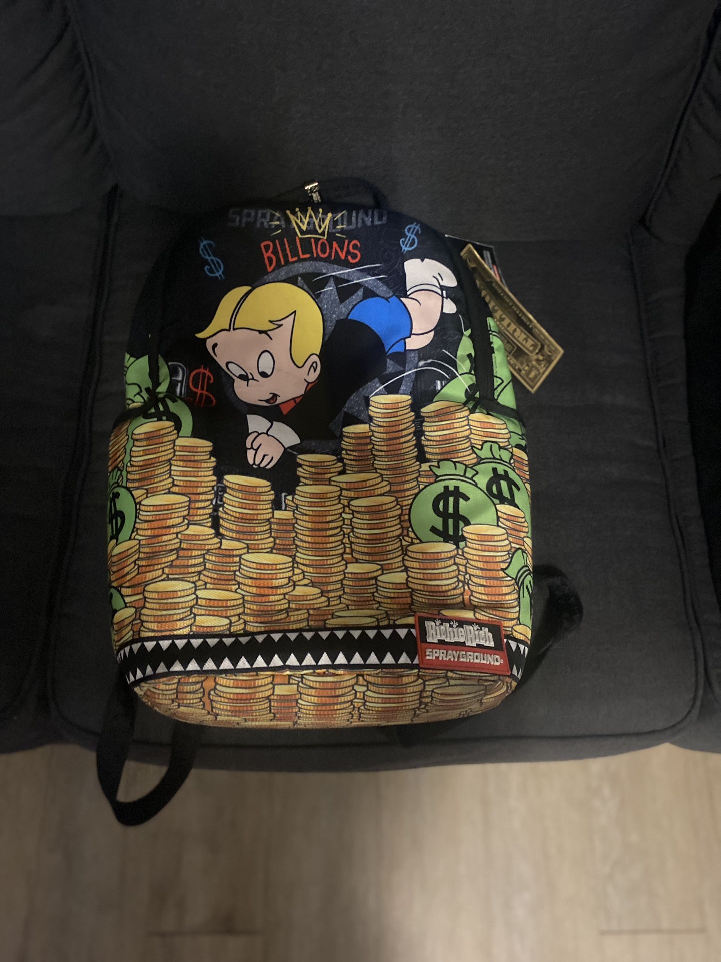 “Richie Rich” Sprayground Backpack