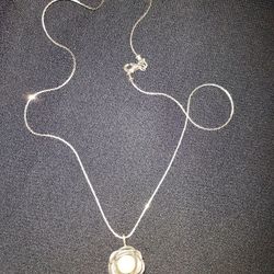 Pearl Necklace 925 STERLING SILVER