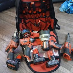 milwaukee tools And milwaukee Backpack All New