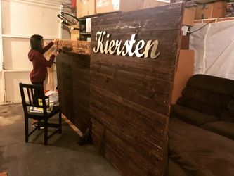 Vintage Pallet Backdrop