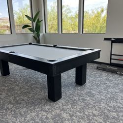 8ft Modern Pool Table (brand New) Instock Accessories Included
