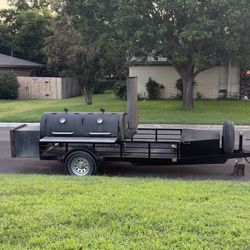 BBQ Pit Trailer