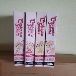 Cardcaptor Sakura Volumes 1-4