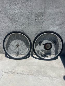 Front Rear Wheel 26x1.75 26’ inch mtb mountain bike bicycle road 18 speed