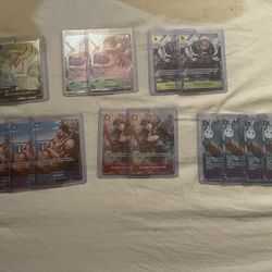 One Piece Full Art Lot Sale *Only As Lot*