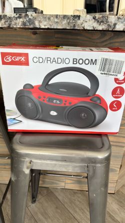 📻 NEW GPX CD/AM-FM Radio Boombox – $20 🎵