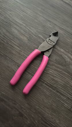 Snap-on pink 87acf wire cutting pliers