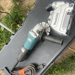 MAKITA 10 Amp SJS Il Angle Grinder with 5 in. Tuck Point Guard