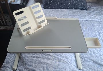 Portable Lap Desk with Book Stand
