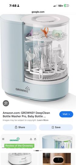 Bottle washer & warmer combo