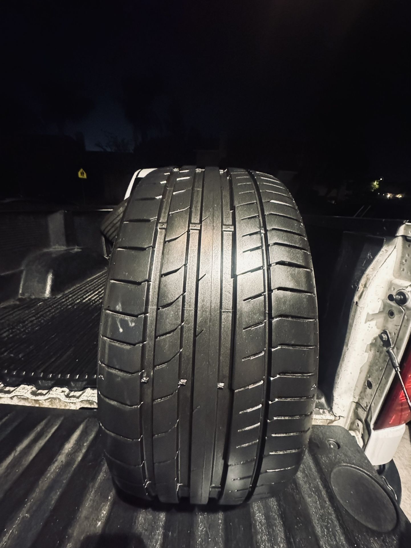 255/35/19 Continental Contisportcontact5p Like New Tread (1)