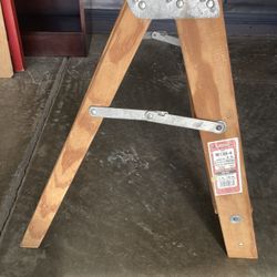 Wood Ladder By Werner 2 Ft 