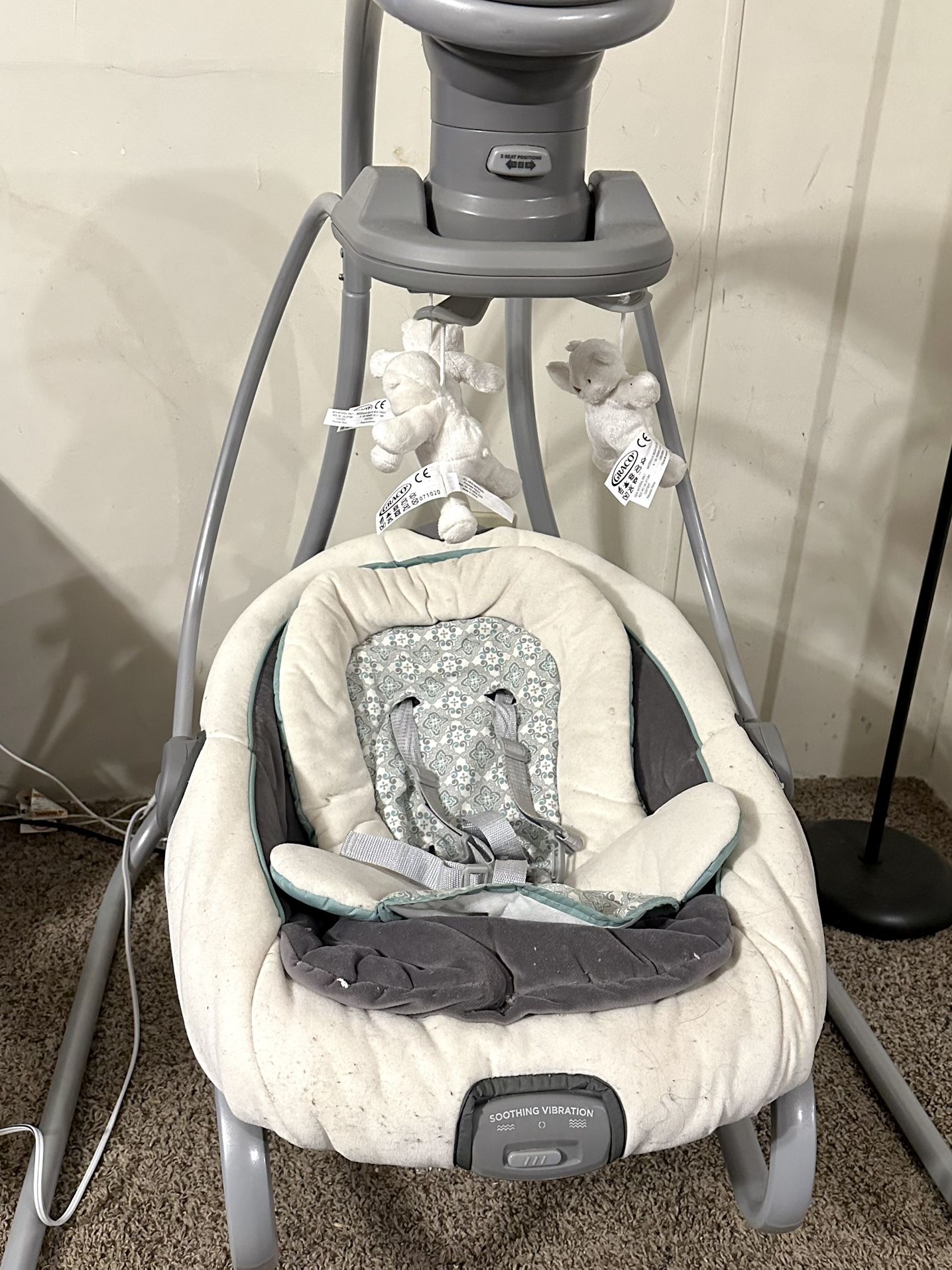 Graco DuetSoothe Swing & Rocker – Perfect Condition