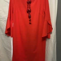 Size 12 Terra-Cotta Dress