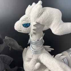 Zekrom Kyurem and Reshiram plushies — Weasyl