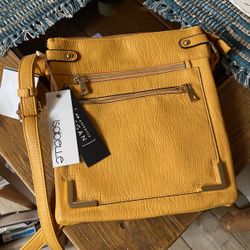 Very Chic Leather Cross Body Purse
