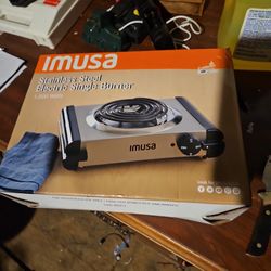 Stainless Steel Electric Burner