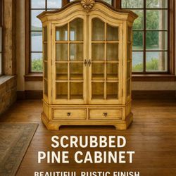Vintage Cabinet, Gorgeous Display Cabinet