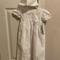 Baby Baptism Christening Gown 3 Months