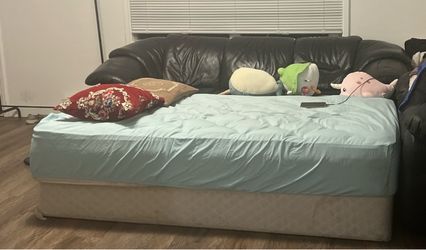 Free 01 mattress and 02 box springs (mattress frames) twin size