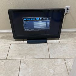 30 Inches Long. 21 Inches Tall. DYNEX TV.