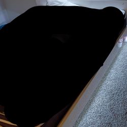 LED Infinity light Bed Frame