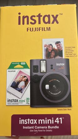 Fujifilm Instax Mini 41 Instant Camera Bundle