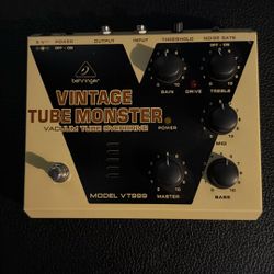 Vintage Tube Monster Guitar Pedal
