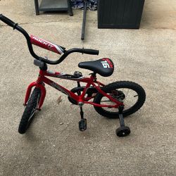 16” Bike w Training Wheels