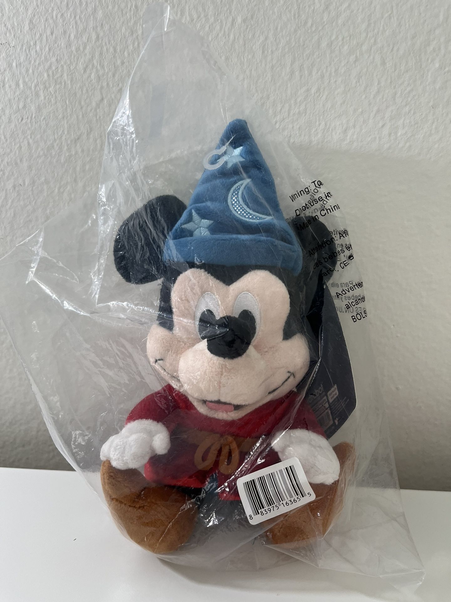 Kidrobot Disney Fantasia Sorcerer π§ββοΈ Mickey Mouse 8β Plush