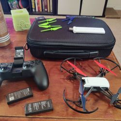 Tello Drone, Controller, Carrying Bag And Accessories