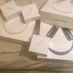 AirPod Max And AirPods 2 Generation Both Brand New 