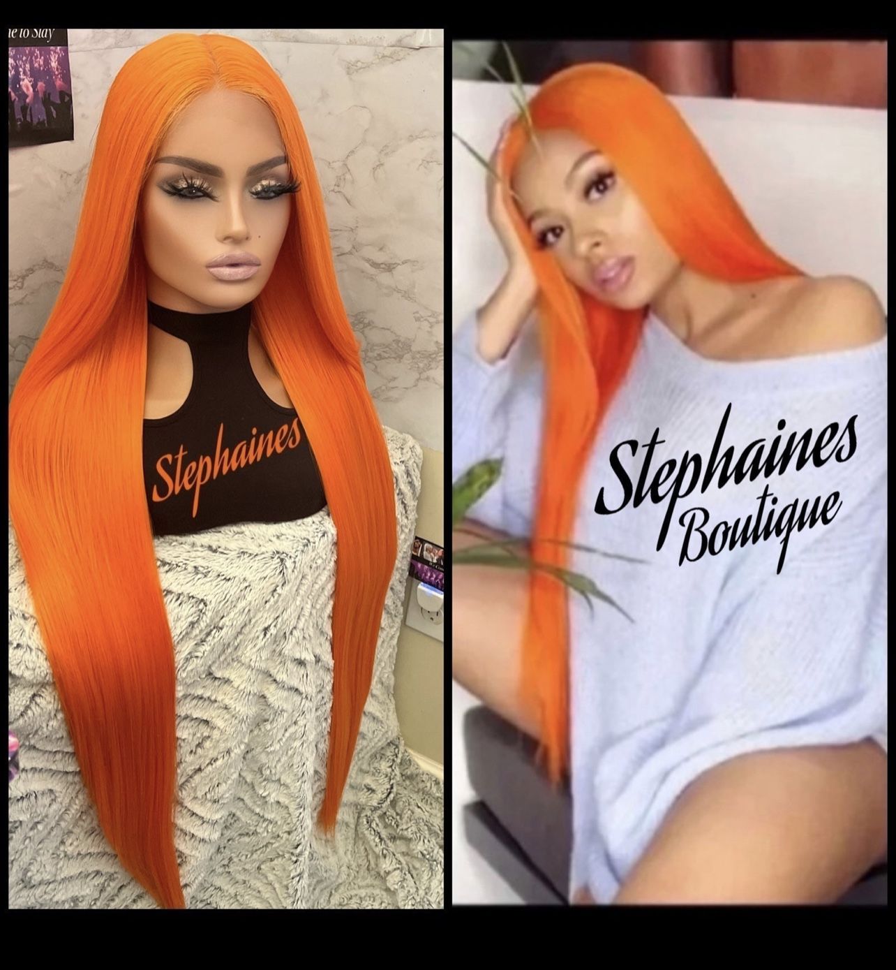 Human Hair Blended Lace Front Wig