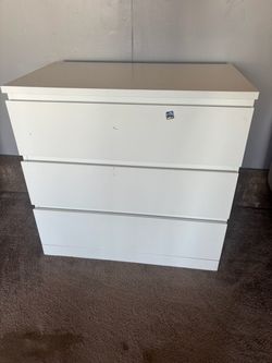 Malm ikea 3 dresser